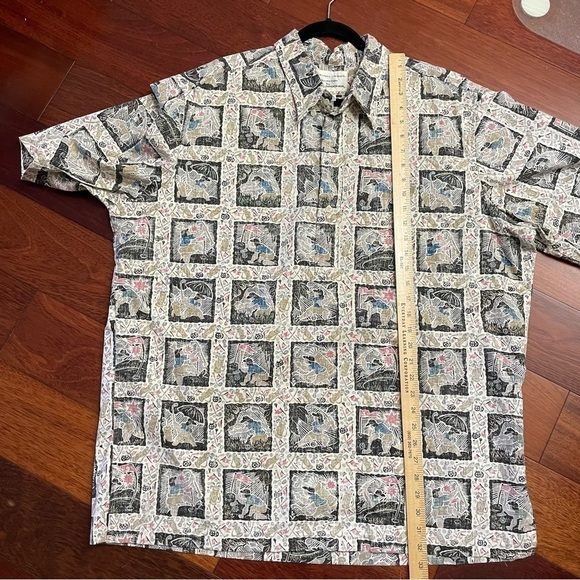 Vintage Reyn Spooner Dietrich Varez Golf Aloha Hawaiian Pullover Shirt Men's XXL - Picture 10 of 11